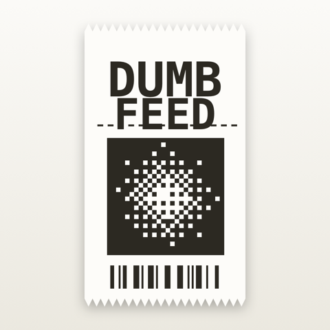 dumb FEED app icon